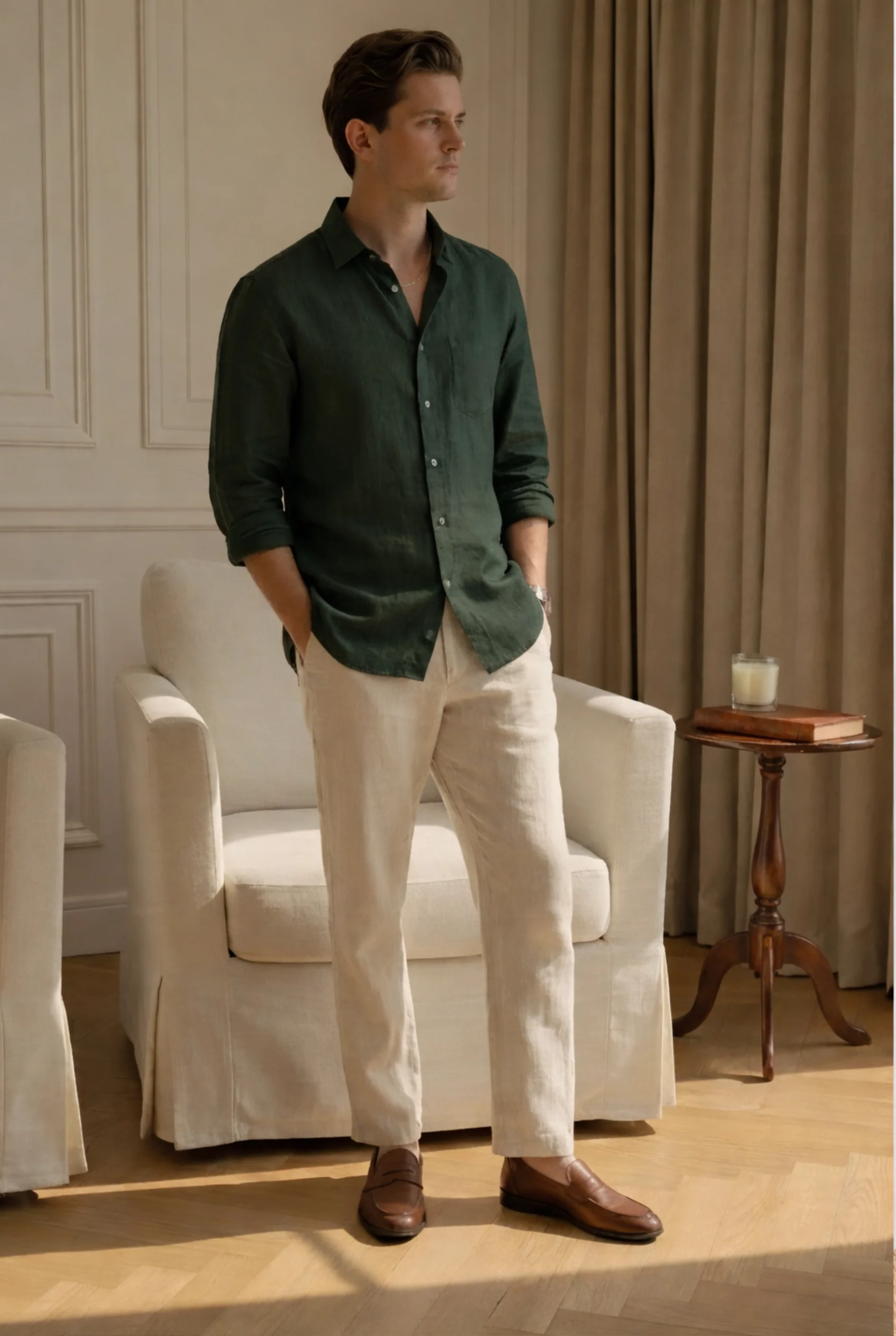 Old Money Classic Combo (Green & Beige)